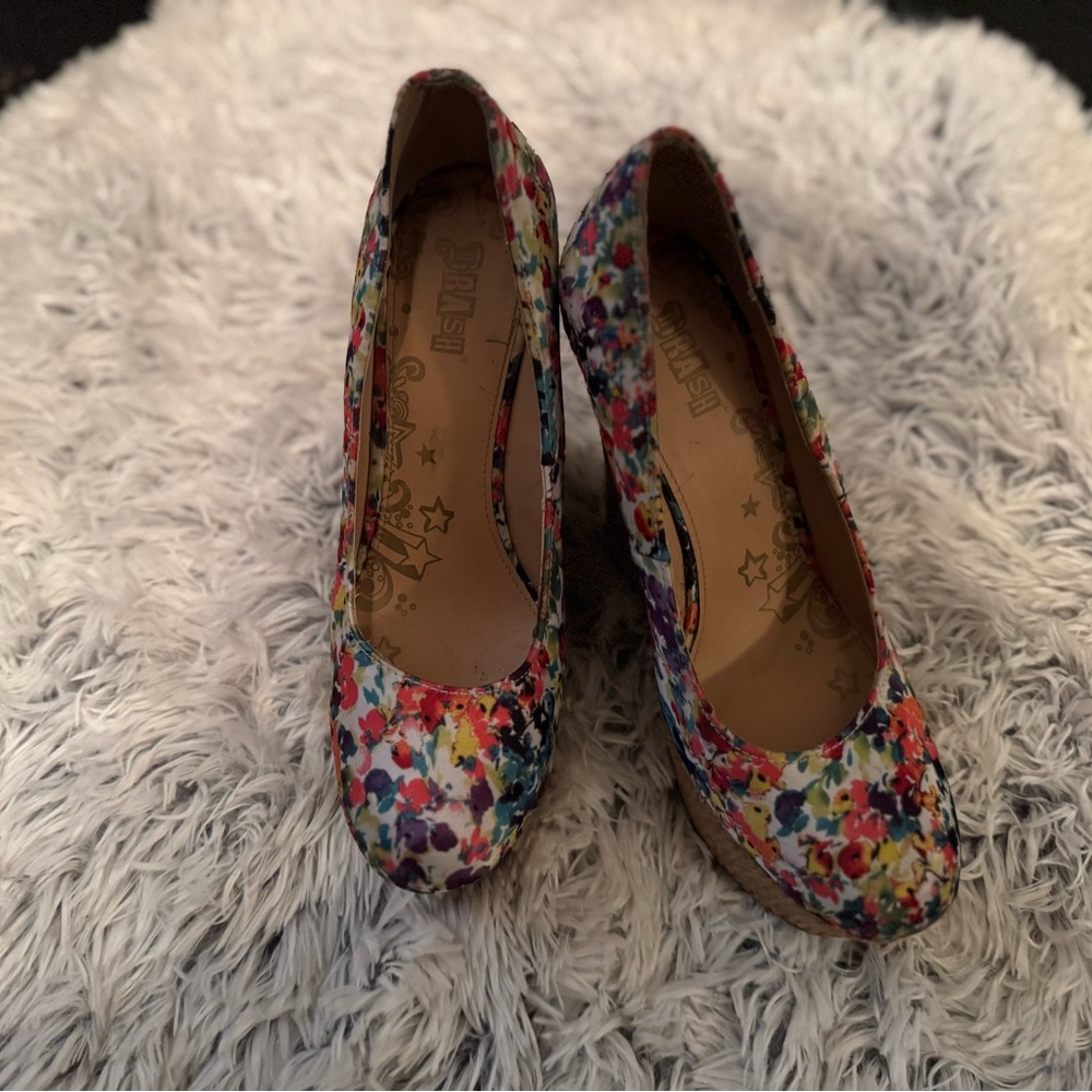 Colorful Floral Women's Shoes